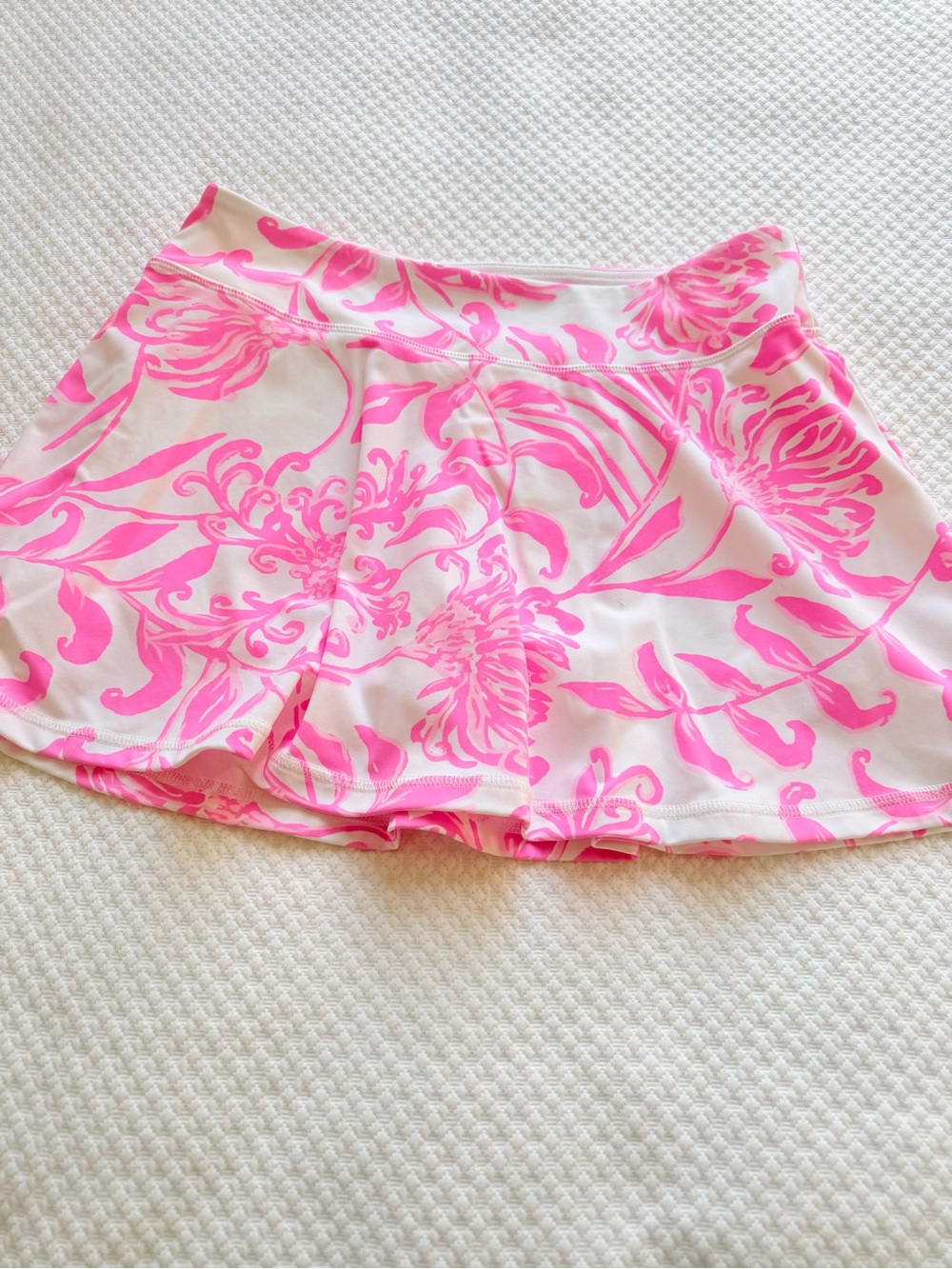 Lilly Pulitzer Aila Skort UPF 50+, Rousseau Pink Glisten in the Sun | Size Small - Picture 6 of 10